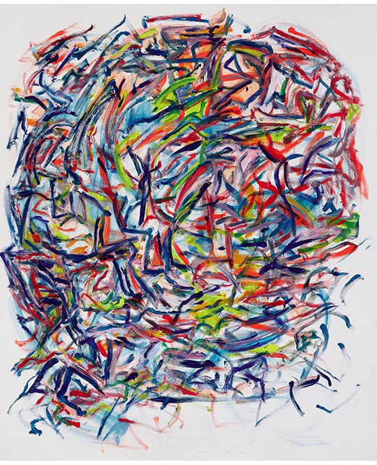 Dorothy Krakovsky contemporary abstract painting Juicy